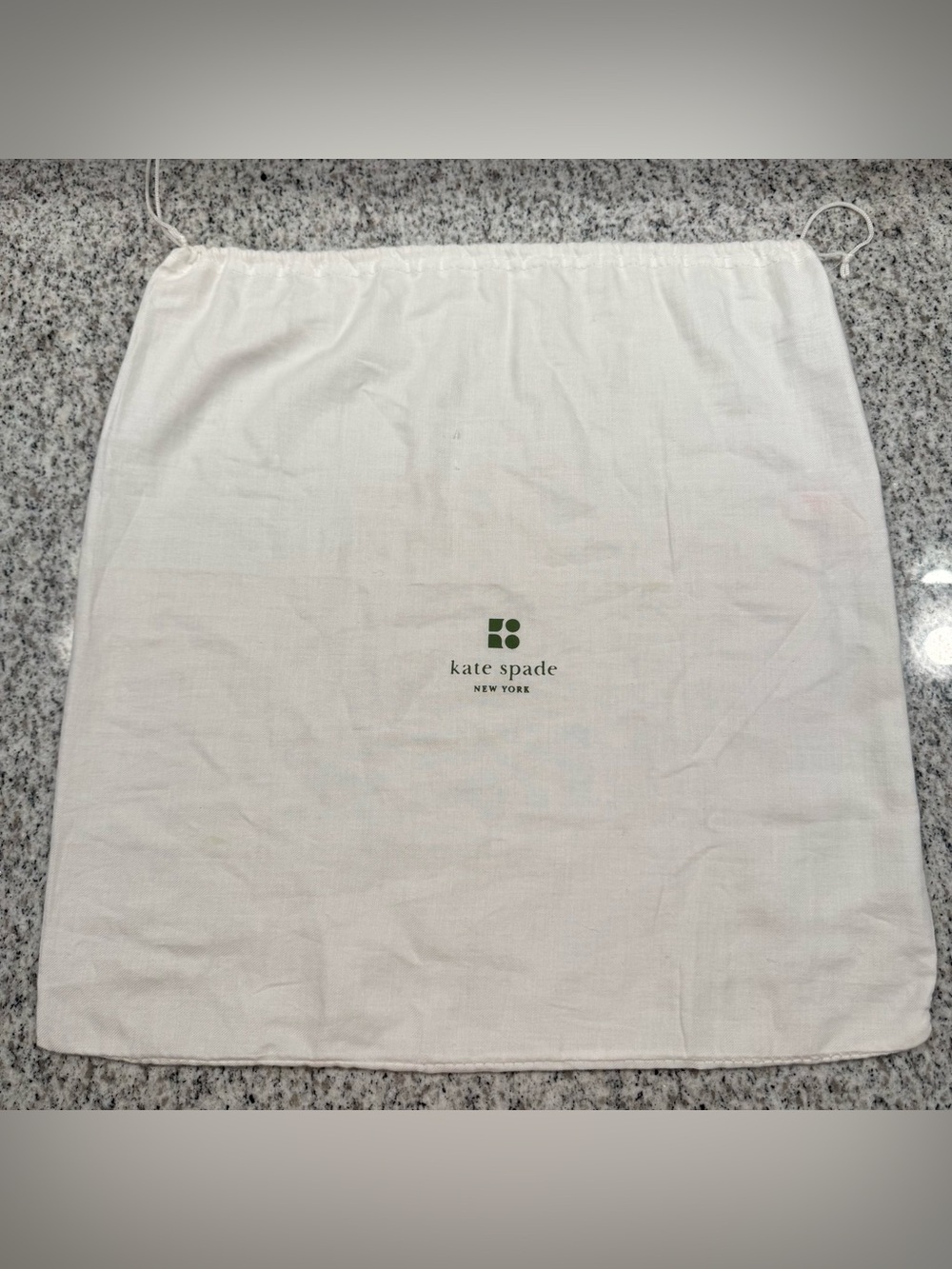 Kate Spade Large Vintage Cotton Dust Bag